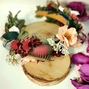 Venus Fly Trap Floral Headpiece